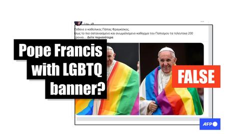 AI images of Pope Francis wearing pride flag resurface after his death