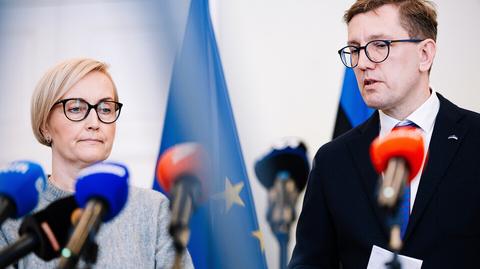 Estonia's new coalition starts out with combined support rating of 20%